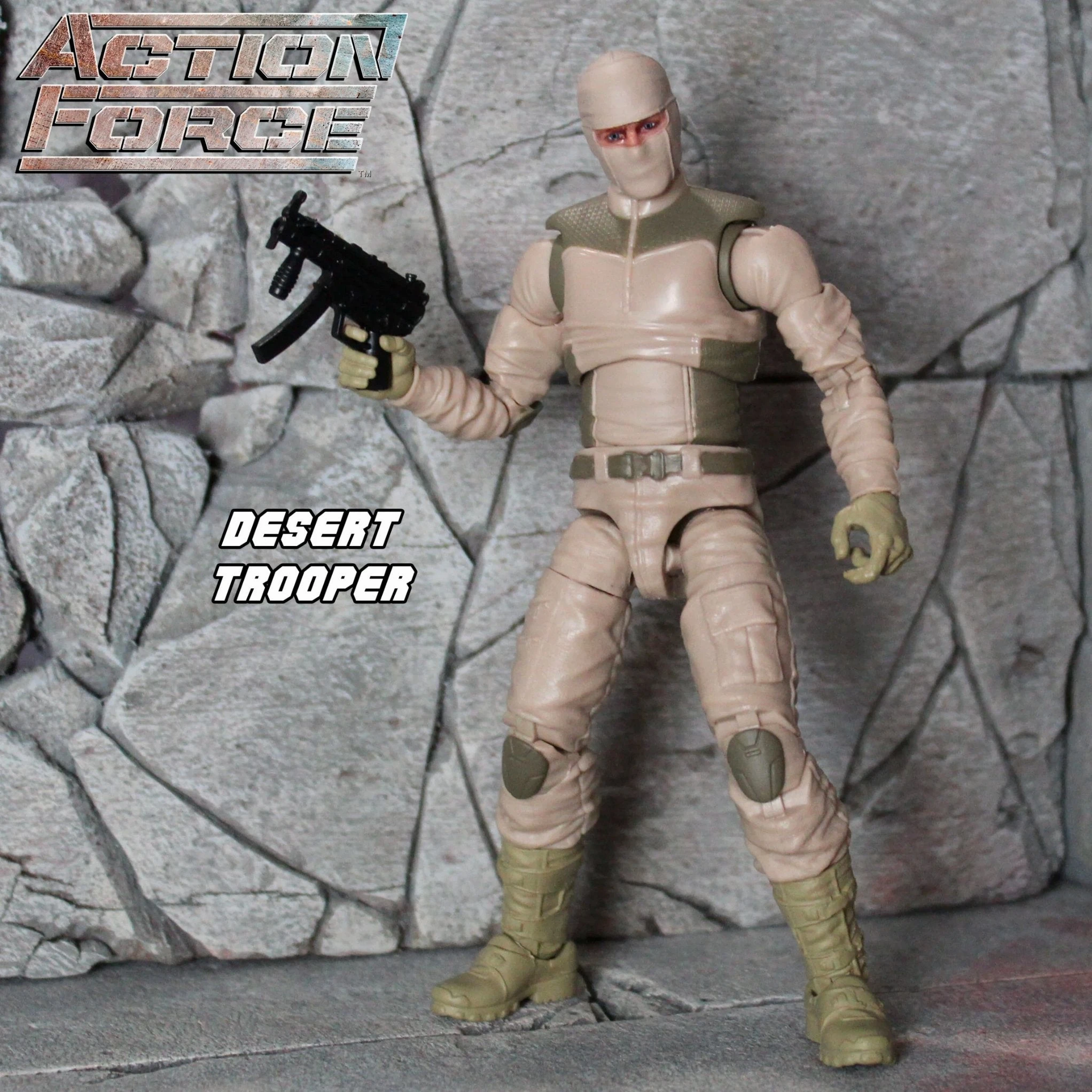 Action Force Desert Trooper 3 Action Force Desert Trooper