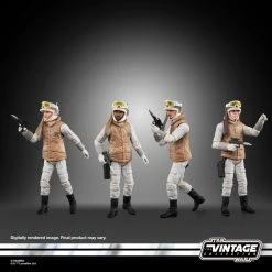 Hasbro Star Wars The Vintage Collection Rebel Soldier (Echo Base Battle Gear) 4-Pack -Nerdzoic Sales echobattledude14 999744