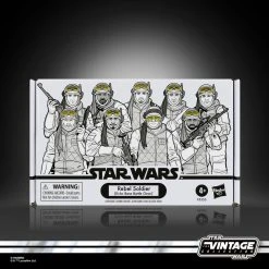 Hasbro Star Wars The Vintage Collection Rebel Soldier (Echo Base Battle Gear) 4-Pack -Nerdzoic Sales echobattledude15 804162