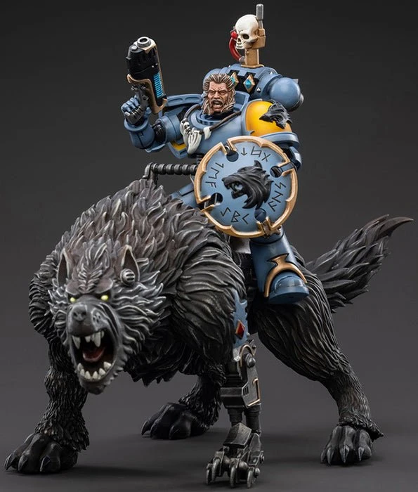 Joy Toy Warhammer 40k Space Wolves Thunderwolf Calvary Frode (1/18 Scale) 9 Joy Toy Warhammer 40k Space Wolves Thunderwolf Calvary Frode (1/18 Scale) - Image 7