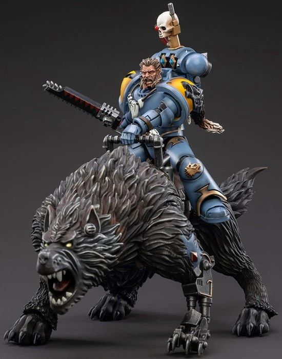 Joy Toy Warhammer 40k Space Wolves Thunderwolf Calvary Frode (1/18 Scale) 12 Joy Toy Warhammer 40k Space Wolves Thunderwolf Calvary Frode (1/18 Scale) - Image 10