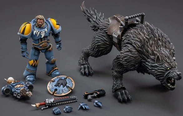 Joy Toy Warhammer 40k Space Wolves Thunderwolf Calvary Frode (1/18 Scale) 14 Joy Toy Warhammer 40k Space Wolves Thunderwolf Calvary Frode (1/18 Scale) - Image 12
