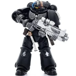 Joy Toy Warhammer 40k Iron Hands Intercessors Brother Gravak (1/18th Scale)