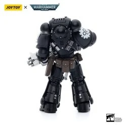 Joy Toy Warhammer 40k Iron Hands Intercessors Brother Gravak (1/18th Scale) -Nerdzoic Sales gravak5