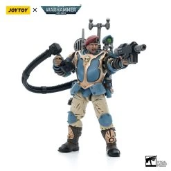 Joy Toy Warhammer 40k Astra Militarum Tempestus Scions Squad 55 Kappic Eagles Vox Operator (1/18 Scale) -Nerdzoic Sales kapper4 111314