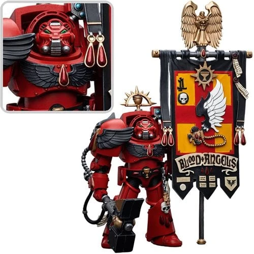 Joy Toy Warhammer 40,000 40K Blood Angels Ancient Brother Leonid (1/18 Scale) 4 Joy Toy Warhammer 40,000 40K Blood Angels Ancient Brother Leonid (1/18 Scale) - Image 2