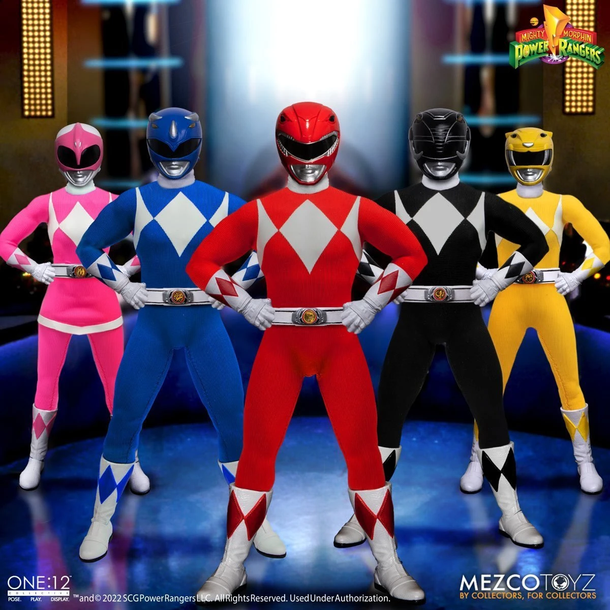 Mighty Morphin Power Rangers Mezco One:12 Collective Deluxe Box Set 4 Mighty Morphin Power Rangers Mezco One:12 Collective Deluxe Box Set - Image 2