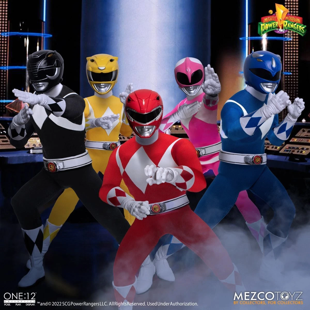 Mighty Morphin Power Rangers Mezco One:12 Collective Deluxe Box Set 5 Mighty Morphin Power Rangers Mezco One:12 Collective Deluxe Box Set - Image 3