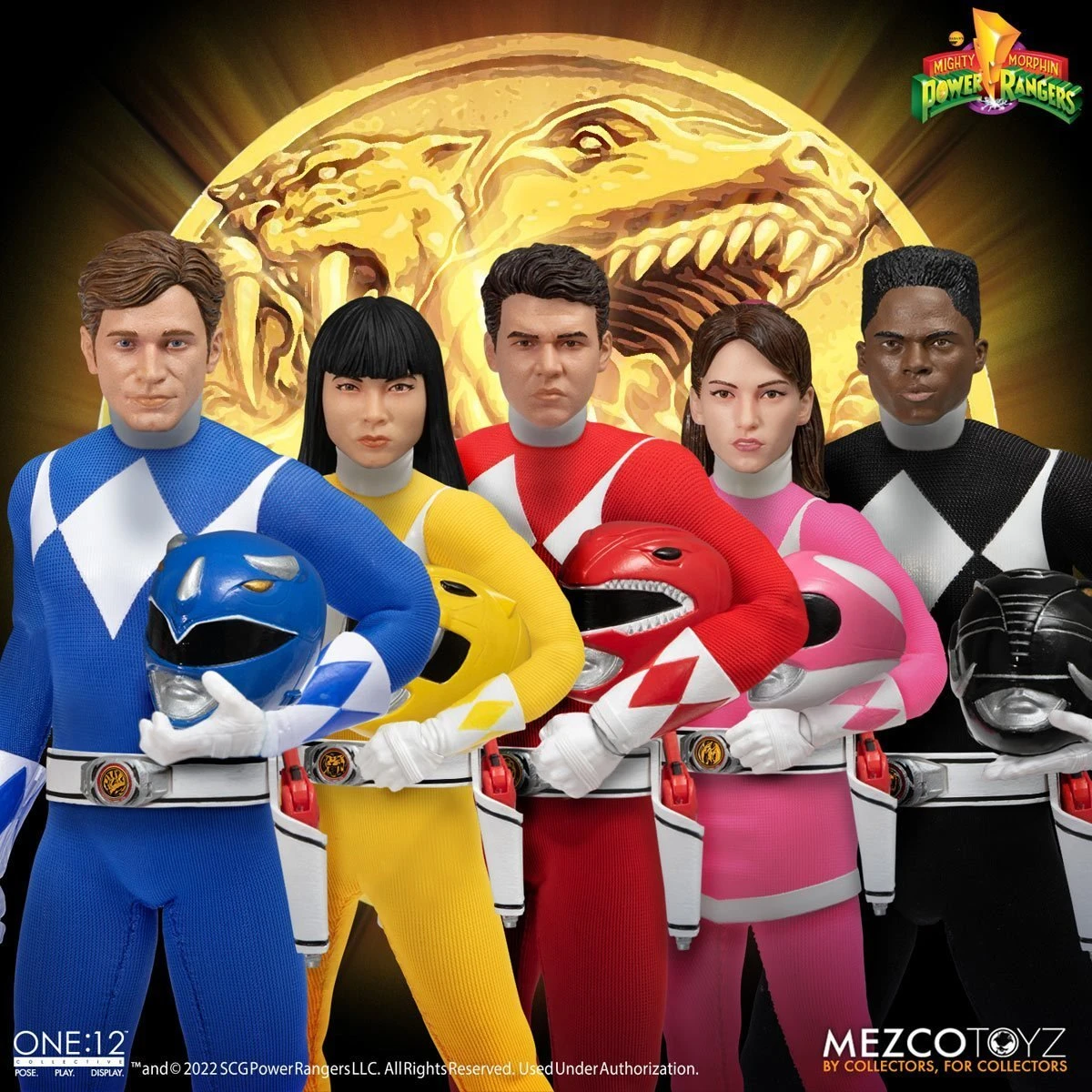 Mighty Morphin Power Rangers Mezco One:12 Collective Deluxe Box Set 7 Mighty Morphin Power Rangers Mezco One:12 Collective Deluxe Box Set - Image 5