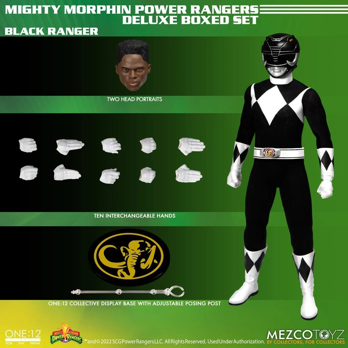 Mighty Morphin Power Rangers Mezco One:12 Collective Deluxe Box Set 20 Mighty Morphin Power Rangers Mezco One:12 Collective Deluxe Box Set - Image 18
