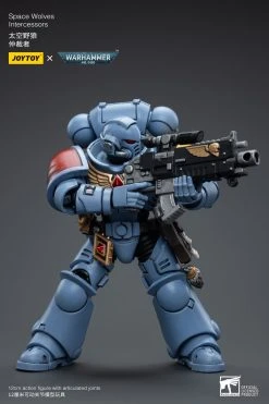 Joy Toy Warhammer 40K Space Wolves Intercessors (1/18 Scale) -Nerdzoic Sales spacewolve03