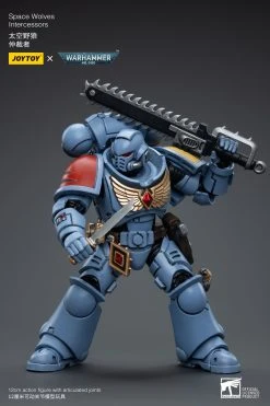 Joy Toy Warhammer 40K Space Wolves Intercessors (1/18 Scale) -Nerdzoic Sales spacewolve04