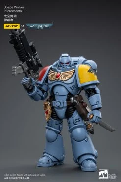 Joy Toy Warhammer 40K Space Wolves Intercessors (1/18 Scale) -Nerdzoic Sales spacewolve14