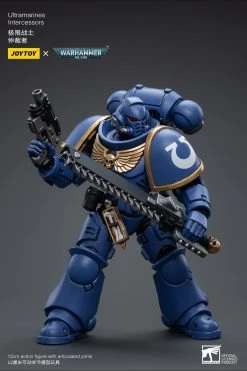 Joy Toy Warhammer 40K Ultramarines Intercessors (1/18 Scale) -Nerdzoic Sales ultramarine09