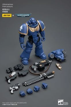 Joy Toy Warhammer 40K Ultramarines Intercessors (1/18 Scale) -Nerdzoic Sales ultramarine14